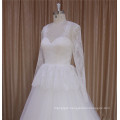 Long Sleeve Bolero Jacket Wedding Dress